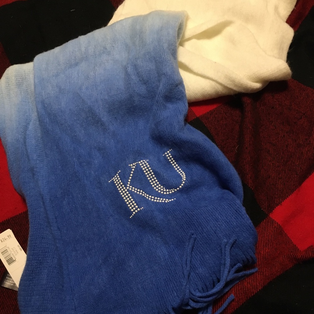 NWT ombré KU scarf
